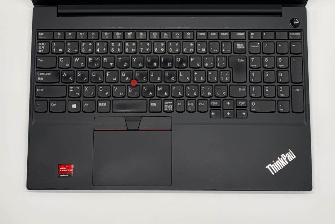 100%、高速、高性能、ThinkPad E15、16GB、256GB NVMe