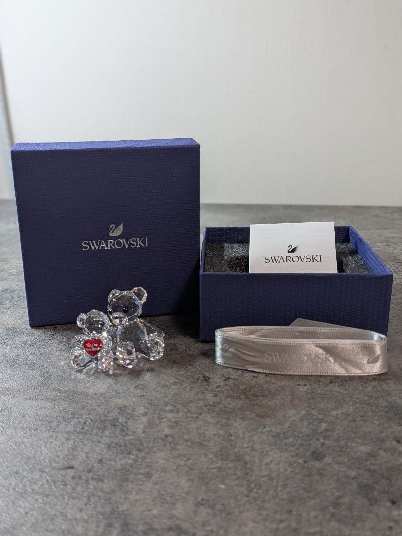 スワロフスキー　You’re the Best　 親子クリスベア　超美品　箱有