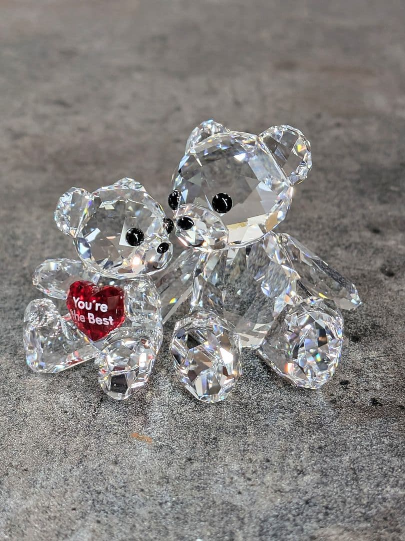 スワロフスキー　You’re the Best　 親子クリスベア　超美品　箱有