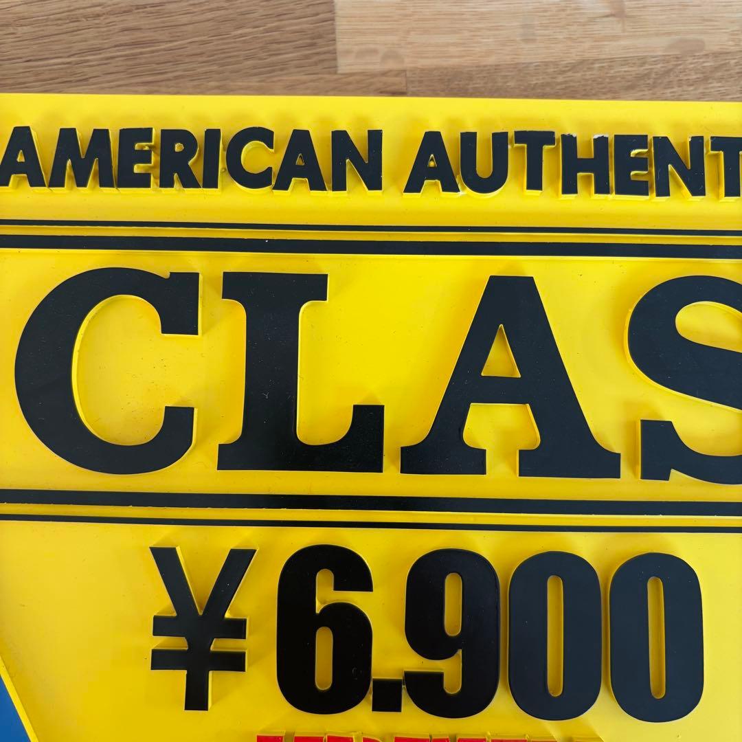 EDWIN US CLASSIC ディスプレイ　看板