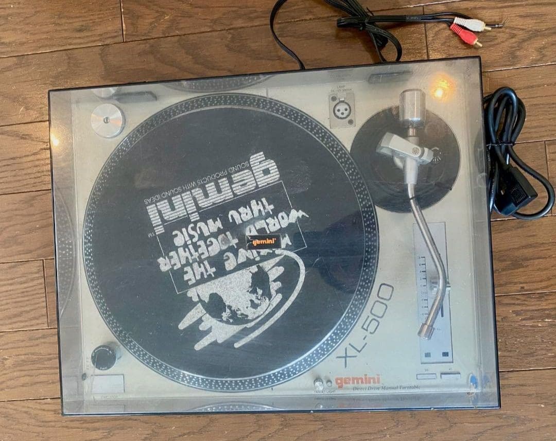 【２台セット】Gemini DJ ターンテーブル XL-500