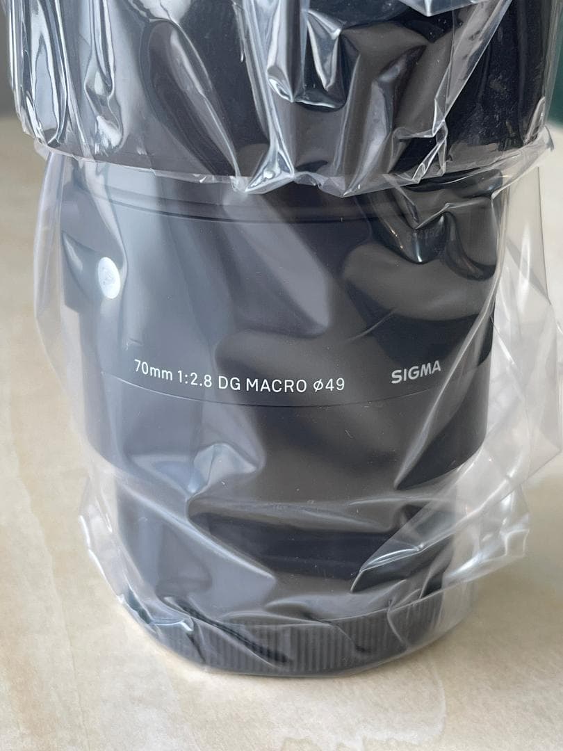 【新品未開封】SIGMA 70mm F2.8 DG MACRO レンズ