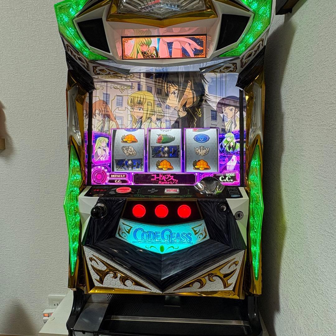 【パチスロ】コードギアス反逆のルルーシュR2 C.C.ver【実機】