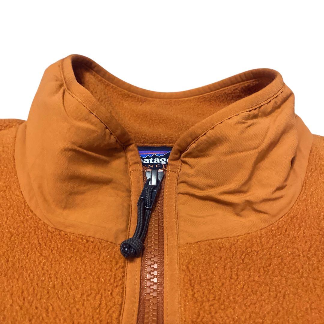 当日発送フォロー割FA24 patagonia フリースベスト XL オレンジ
