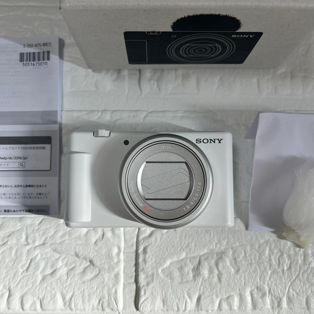 SONY VLOGCAM ZV-1M2 SDカード・三脚・充電コード付き