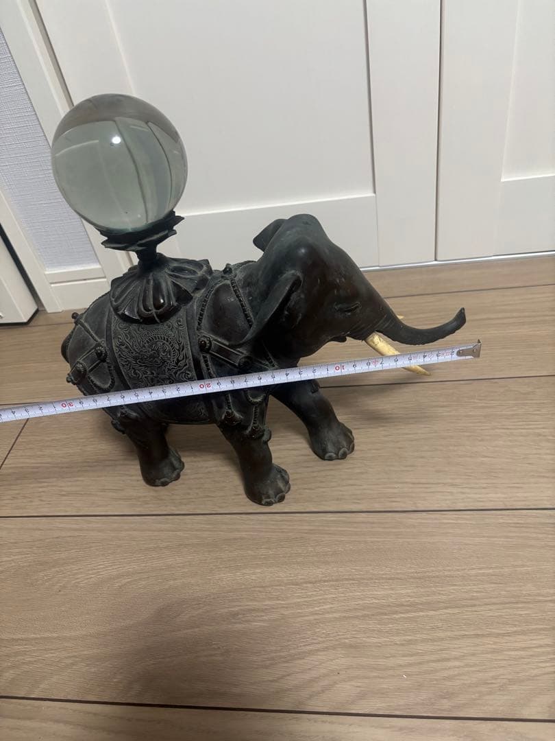 置物 金属工芸 彫刻 象