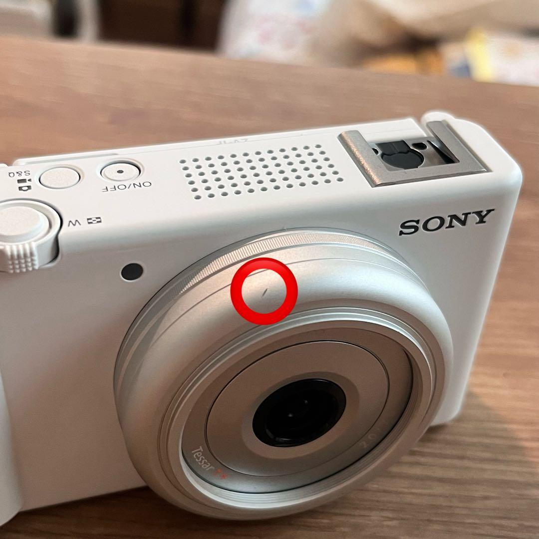 sony zv-1f コンパクトデジタルカメラ ホワイト