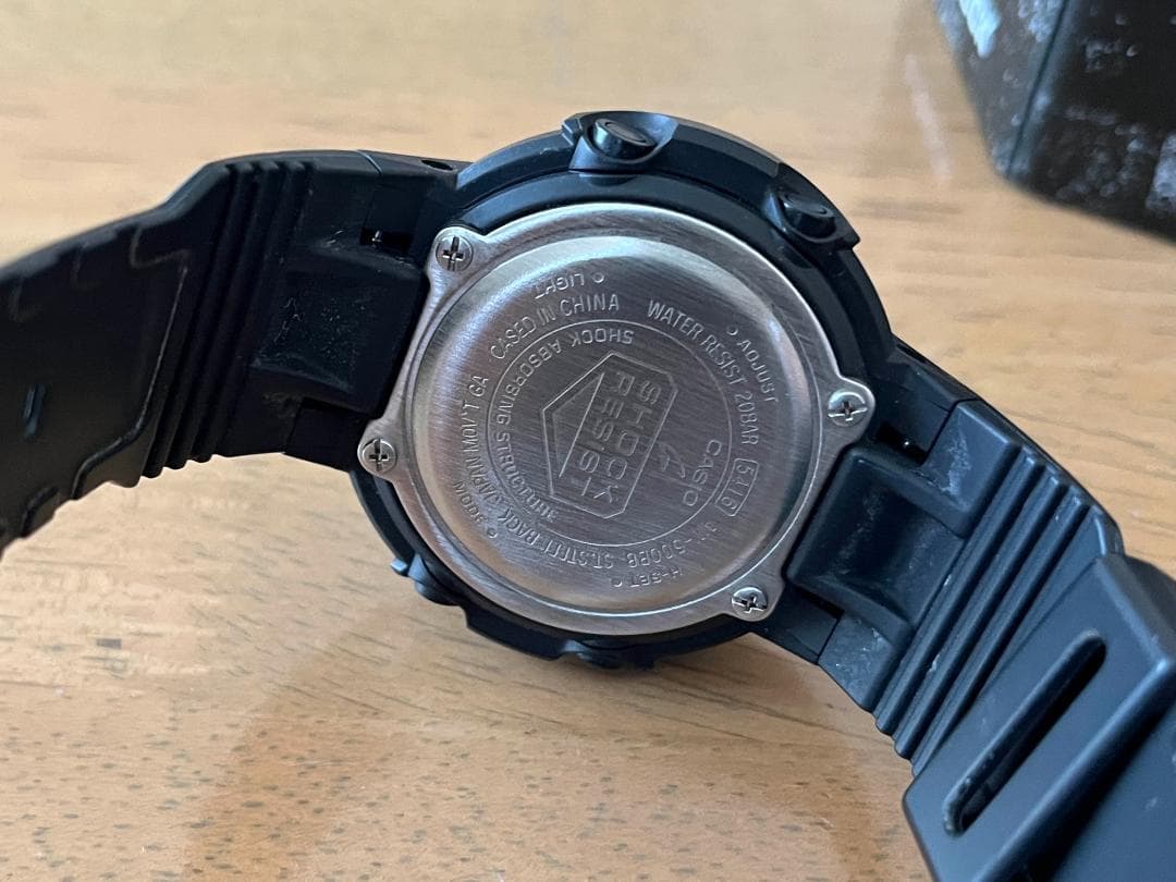 カシオ G-SHOCK AW-500BB-1EDR 海外モデル