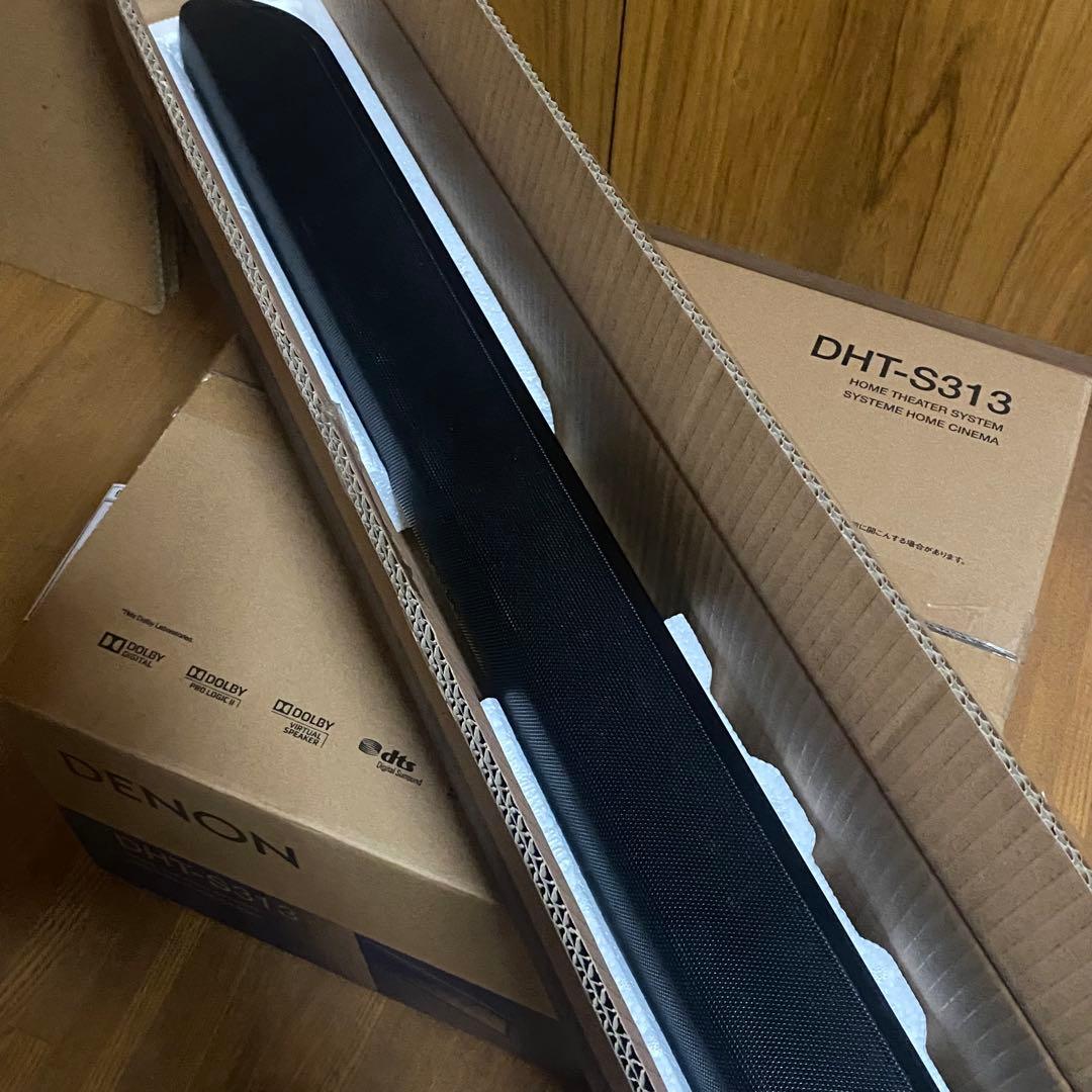 完品 Denon ホームシアタースピーカー DHT-S313 サブウーファー
