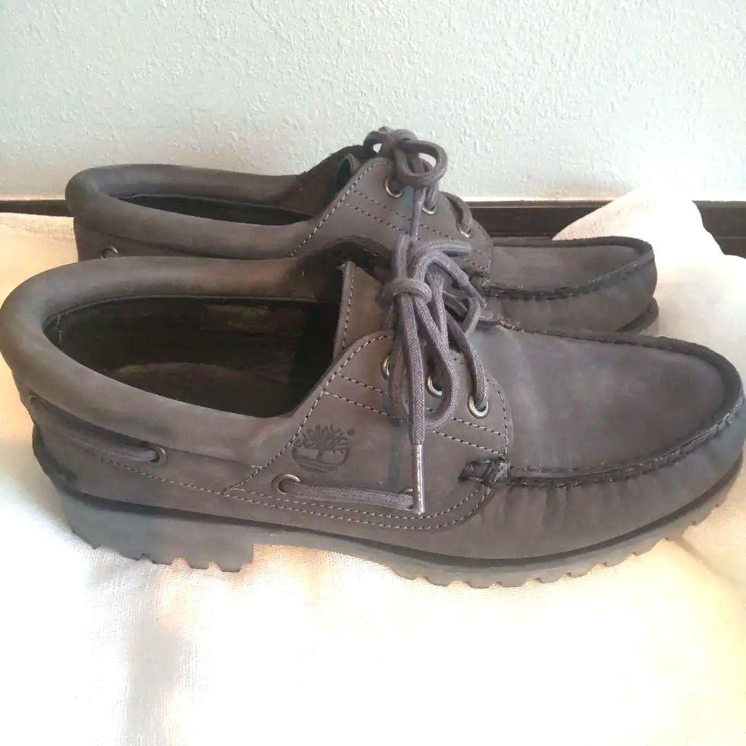 Timberland A5P4C 3EYE 　モカシン　デッキシューズ　グレー