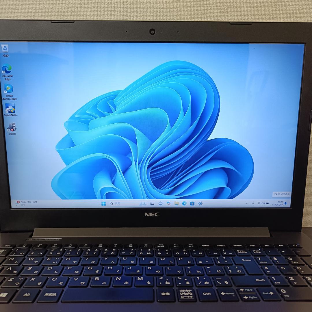 NEC ノートPC 8世代 i7 Windows11 SSD メモリ8GB 美品