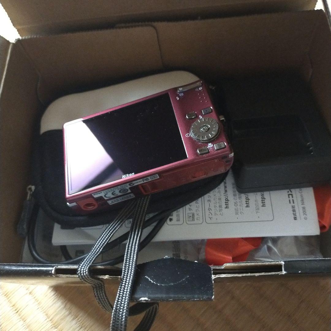 Nikon COOLPIX S610 赤色 本体と付属品