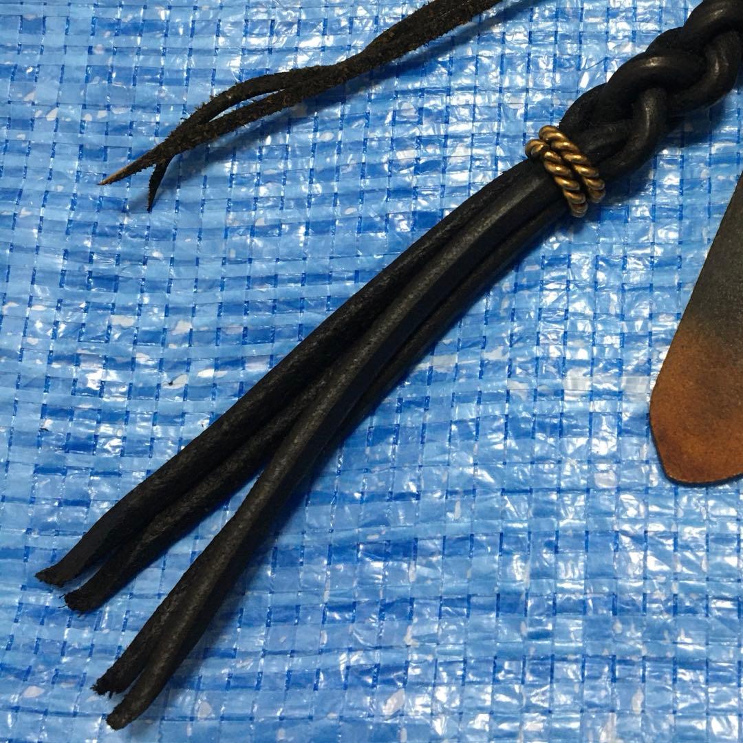 CALEE★KNITTING LEATHER KEY RING⬛︎キーリング⬛︎本革