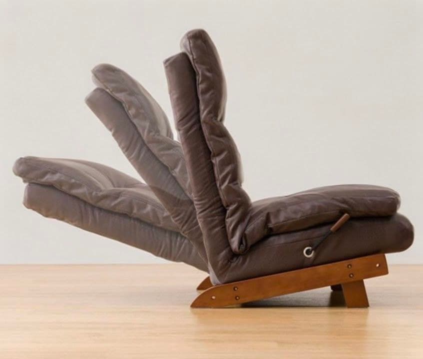 リクライナーソファ(KJ-1 HPBR） 右レバー操作　中古品