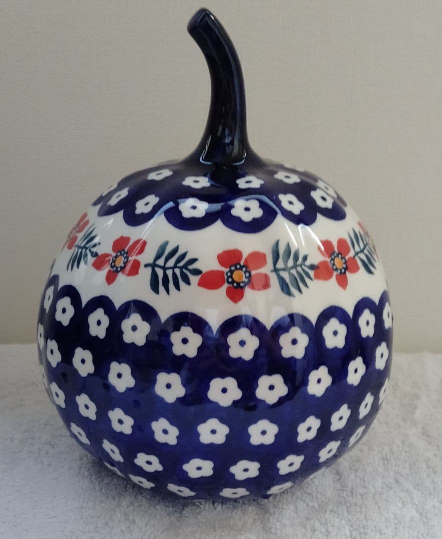 新品　ポーランド食器　ハロウィン　かぼちゃ　置物