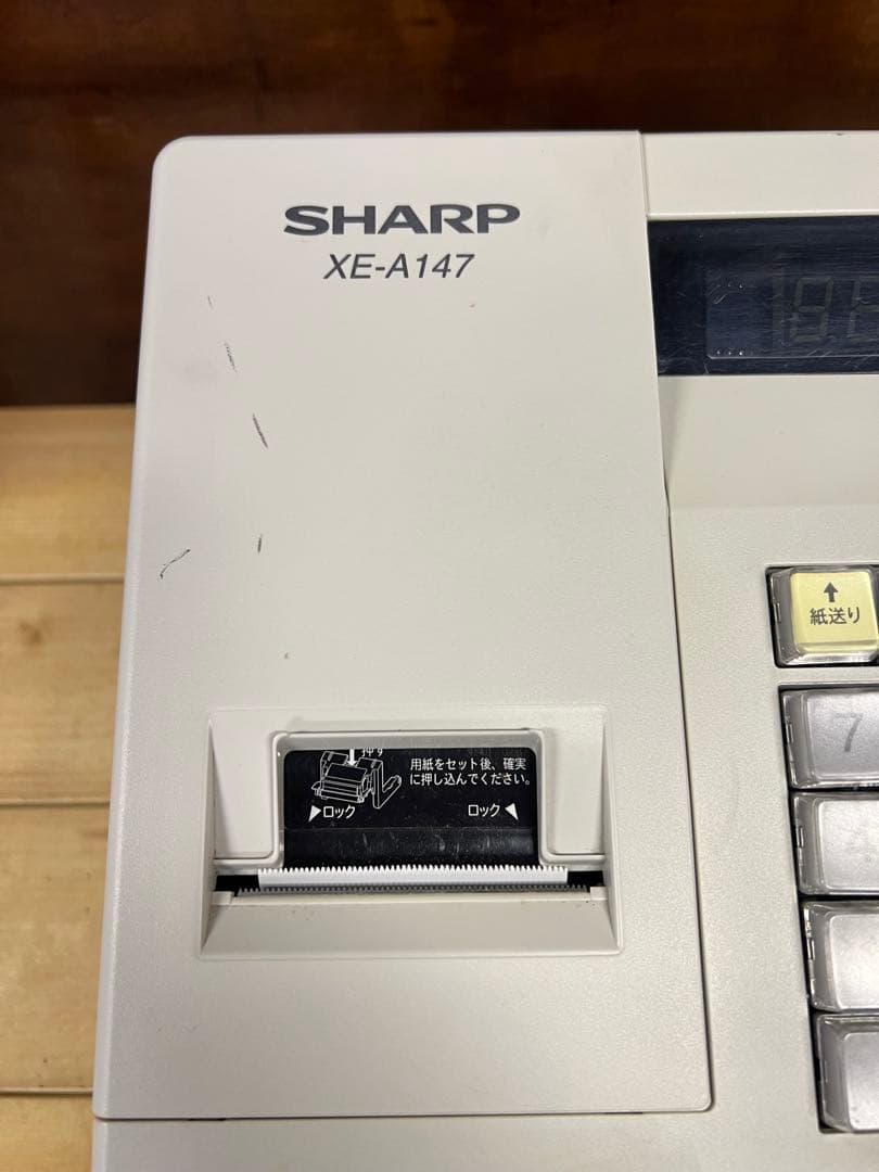 SHARP シャープ 電子レジスタ XE-A147 ホワイト
