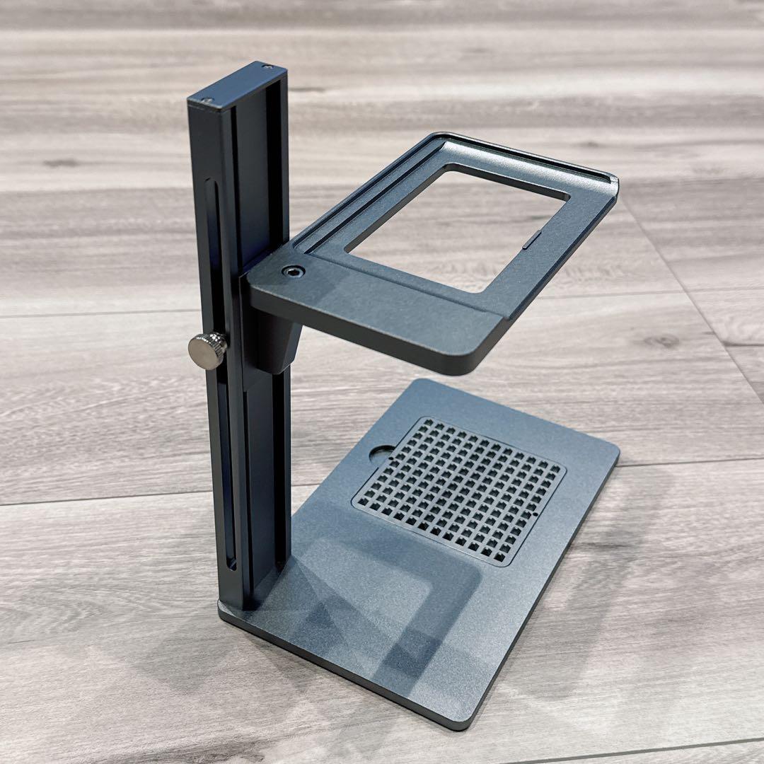 ◯レーザーリフトコラムスタンド、Z4レーザーカッター用手動高さ調整スタンド