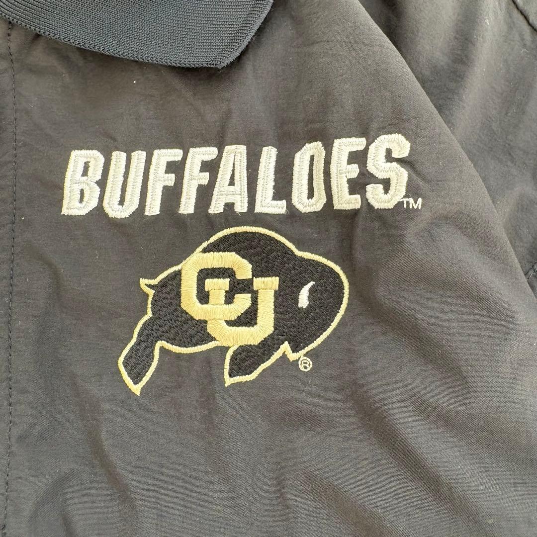 90s NIKE コラボ　ナイロンジャケット　ハーフジップ付き　刺繍　希少レア品