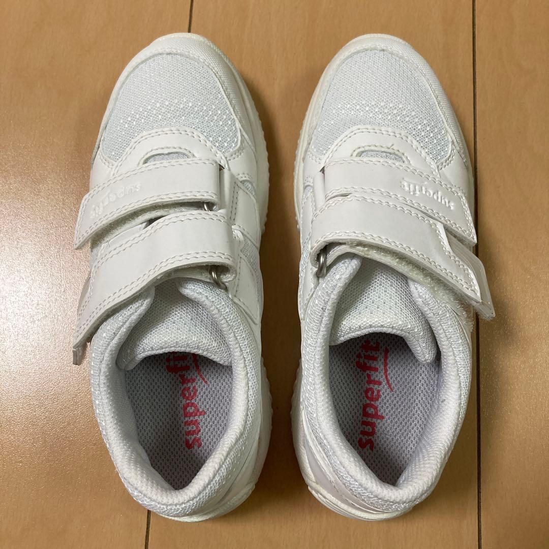 新品未使用⭐︎super fit ホワイト 上履き　サイズ31