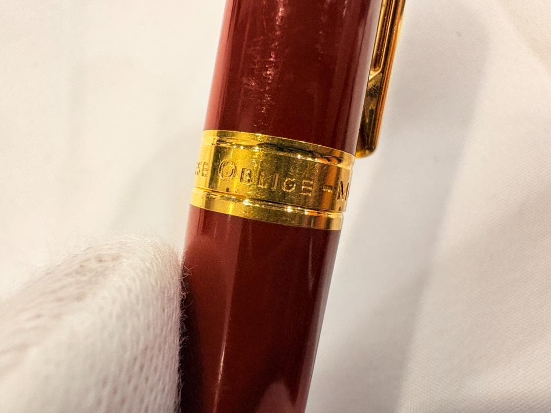 MONTBLANC モンブラン ノブレスオブリージュ万年筆 14金使用