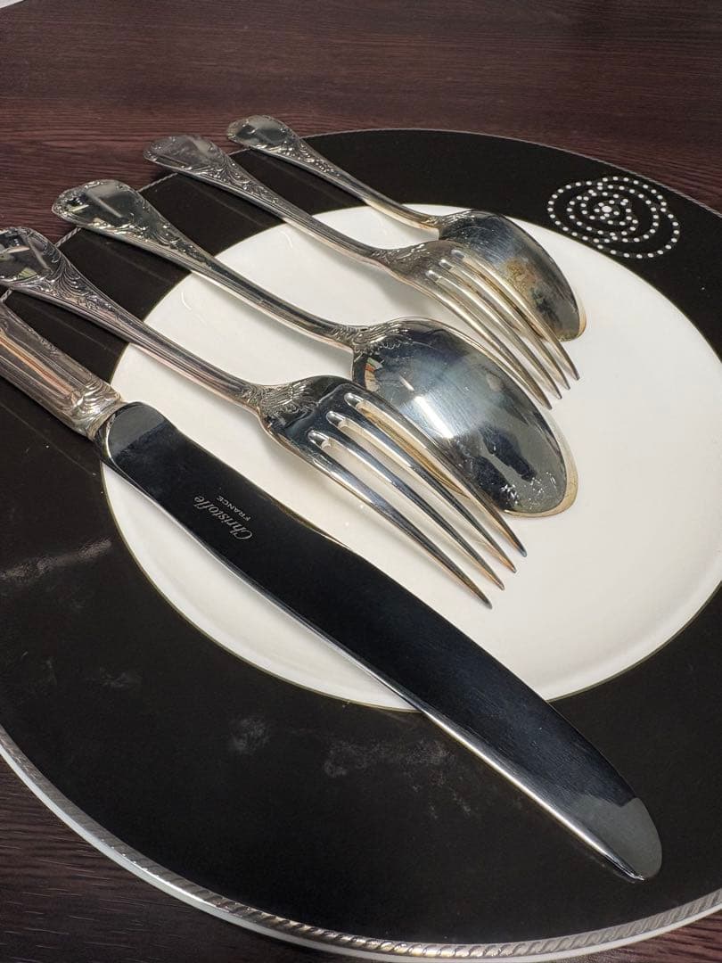 【クリストフル】マルリー　5本セット　新品価格9万円越え