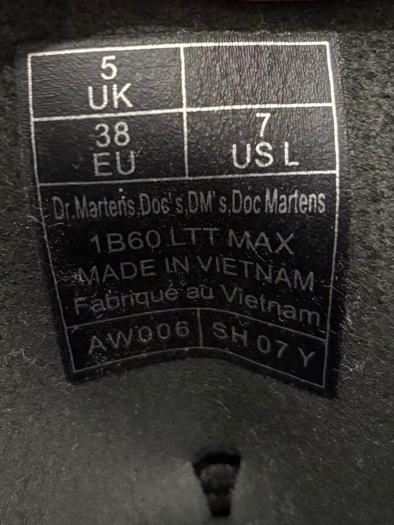 靴 Dr.Martens long boots