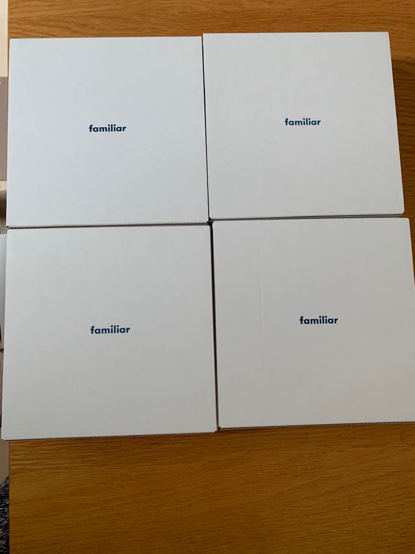 familiar 波佐見焼　皿4枚セット