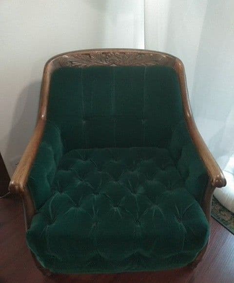 maruni　マルニ　ベルサイユ　ソファ　一人掛け　アンティーク　レトロ