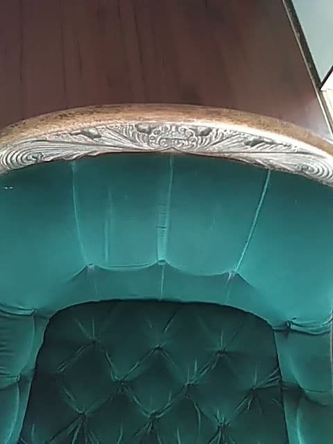 maruni　マルニ　ベルサイユ　ソファ　一人掛け　アンティーク　レトロ