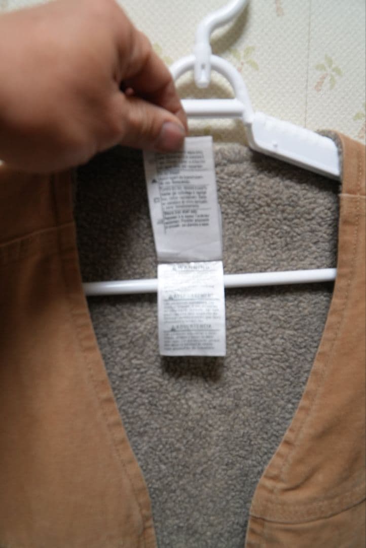 2*0様 希少 Carhartt ベスト キャメルブラウン L Tall