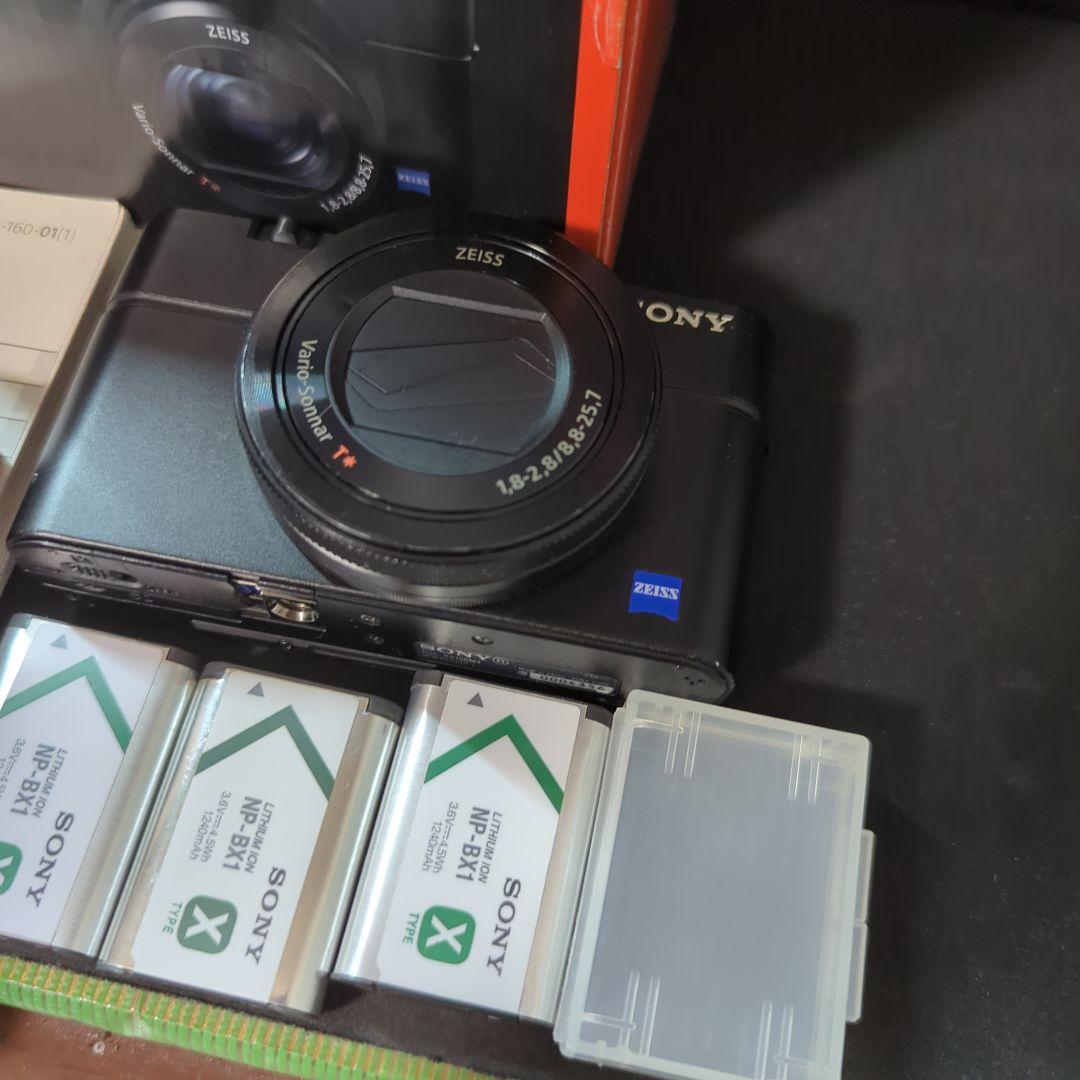 SONY RX100M4 IV + バッテリー3個 + 充電器2個