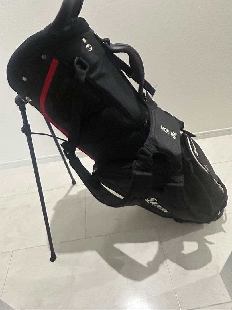 Srixon キャディバッグ ブラック スタンド付き