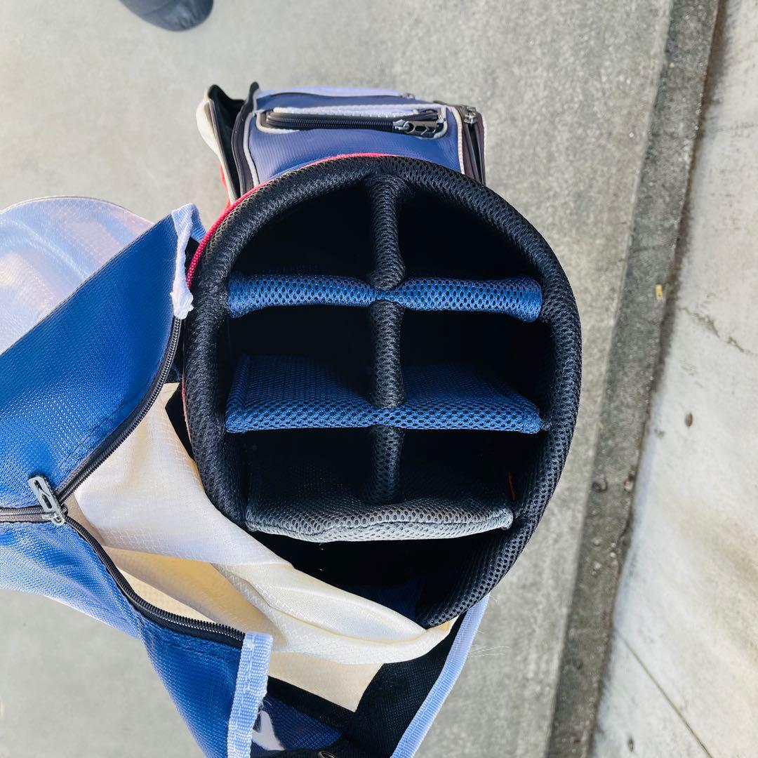 Callaway キャディバッグ 青/白/赤