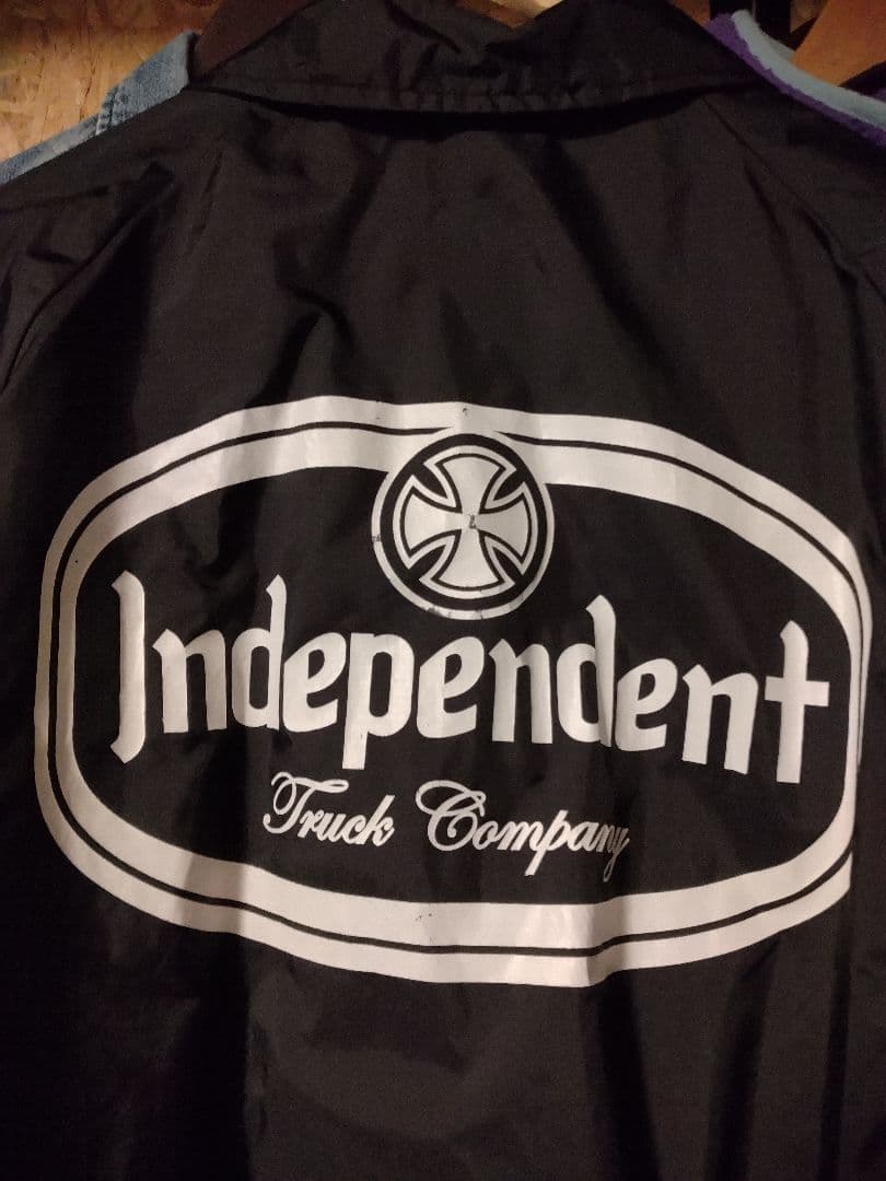 レア！インディペンデント　コーチジャケット アイアンクロス　インディ　Ｌsize