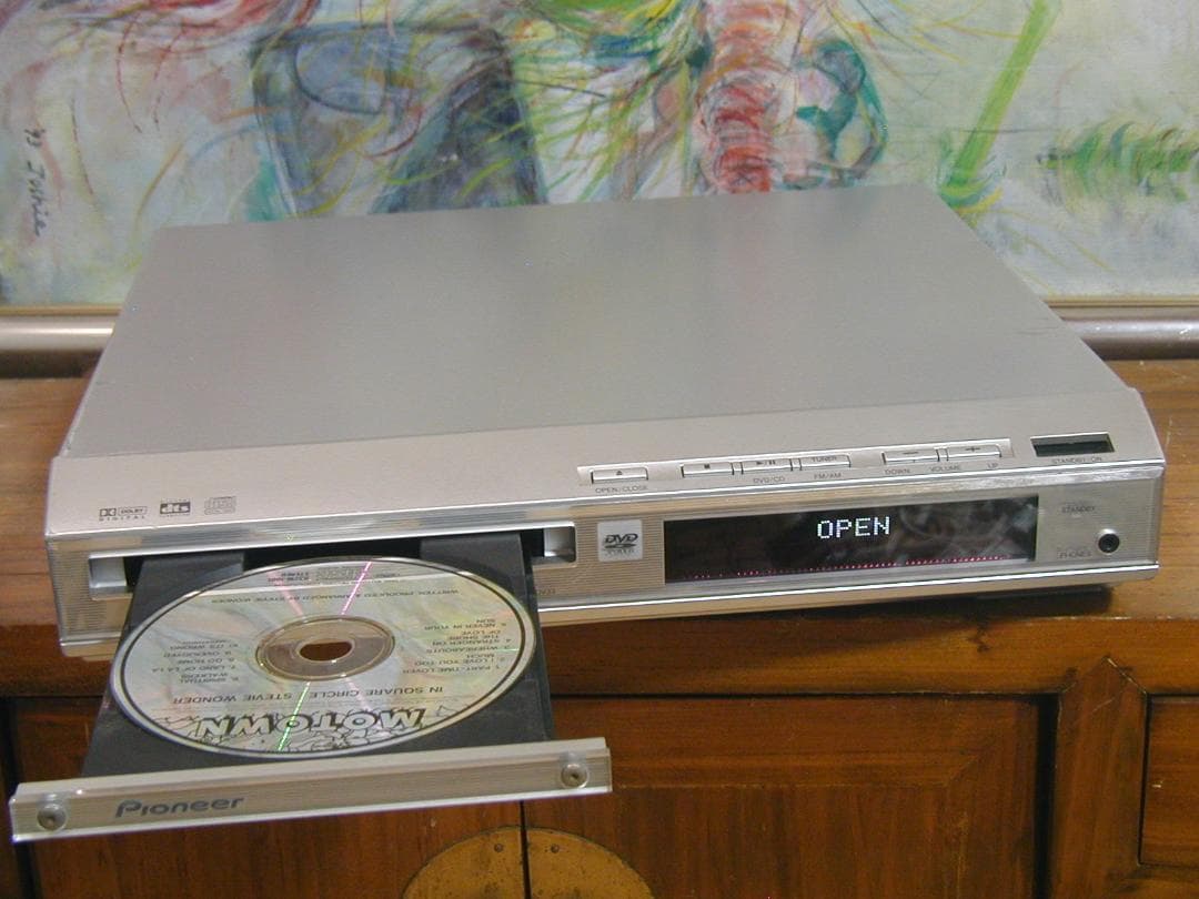 ☆Pioneer XV-DV33 DVD/CD/アンプ 電源スイッチ取れ動作良好