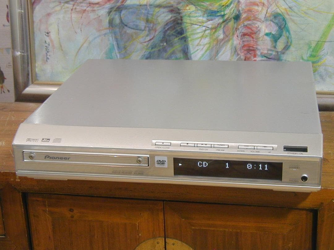 ☆Pioneer XV-DV33 DVD/CD/アンプ 電源スイッチ取れ動作良好