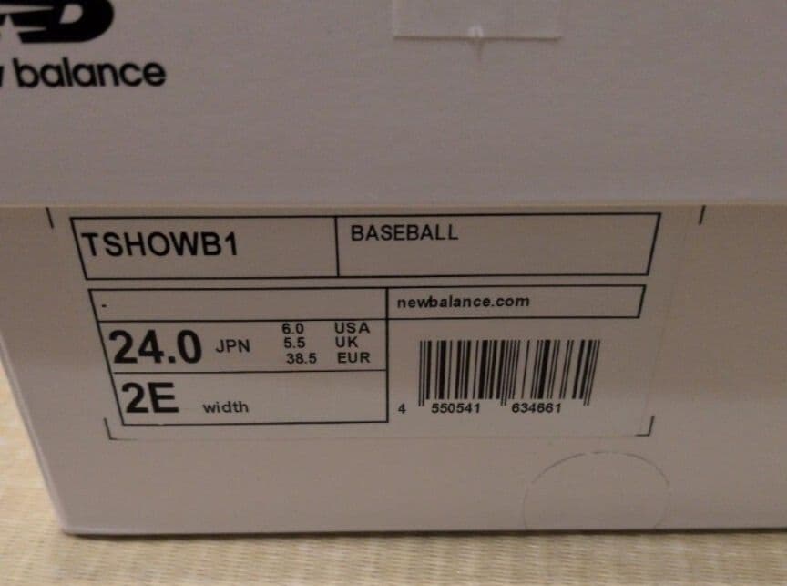 美品 メンズ 大谷翔平24cm ニューバランスOhtani v1 Trainer