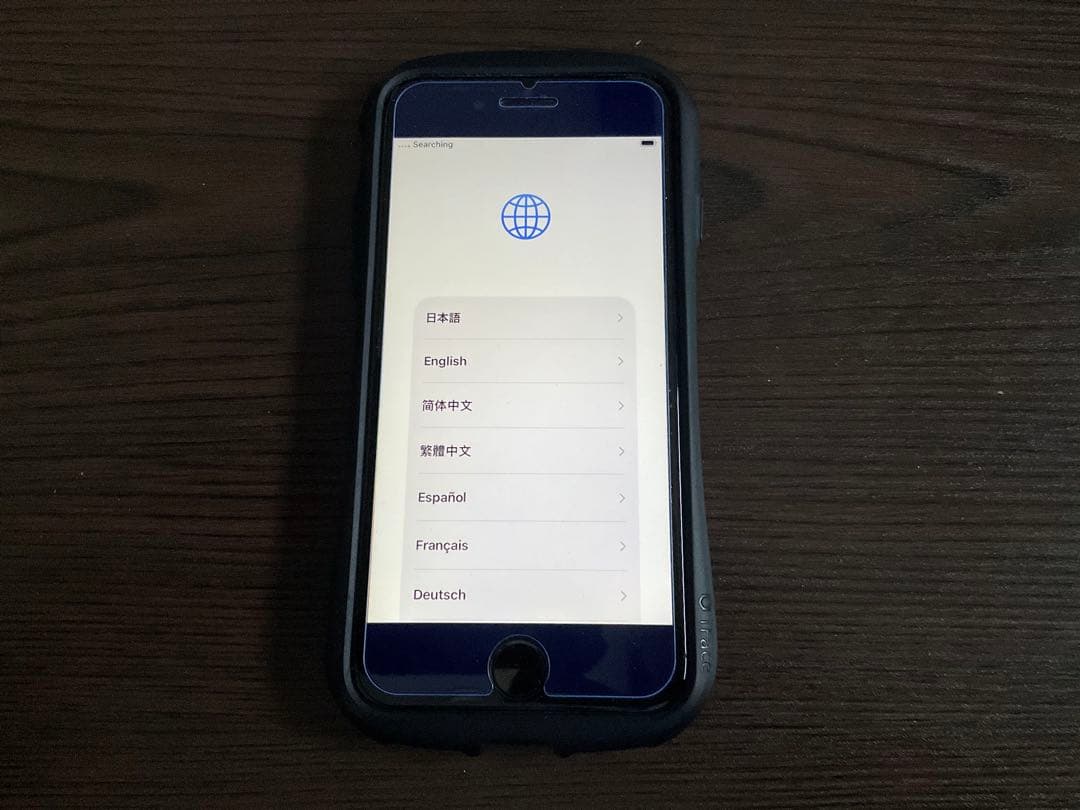 iPhone SE 第2世代 ホワイト iFaceケース付