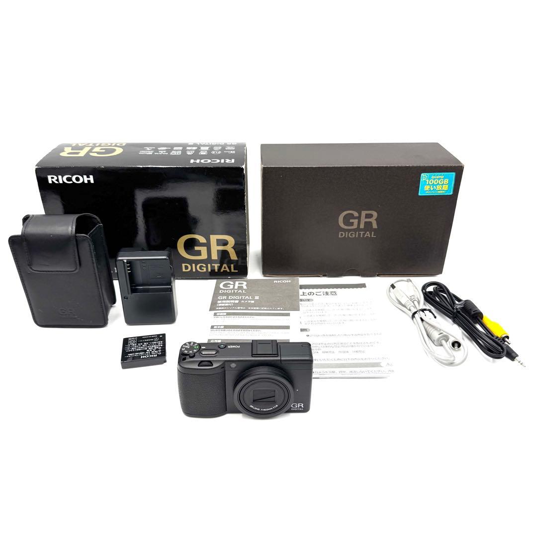❁未使用級❁Ricoh リコー GR Digital III 3 デジタルカメラ