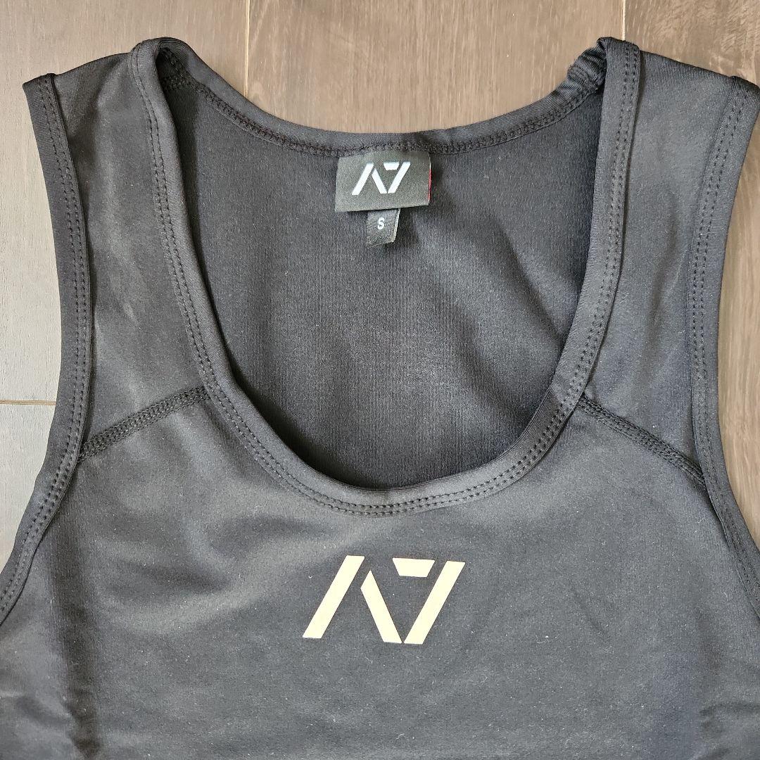 A7 パワーリフティングシングレット メンズSサイズ ブラック