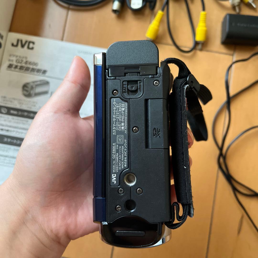 JVC GZ-E600-W ブルーレイディスクライター CU-BD5-E セット