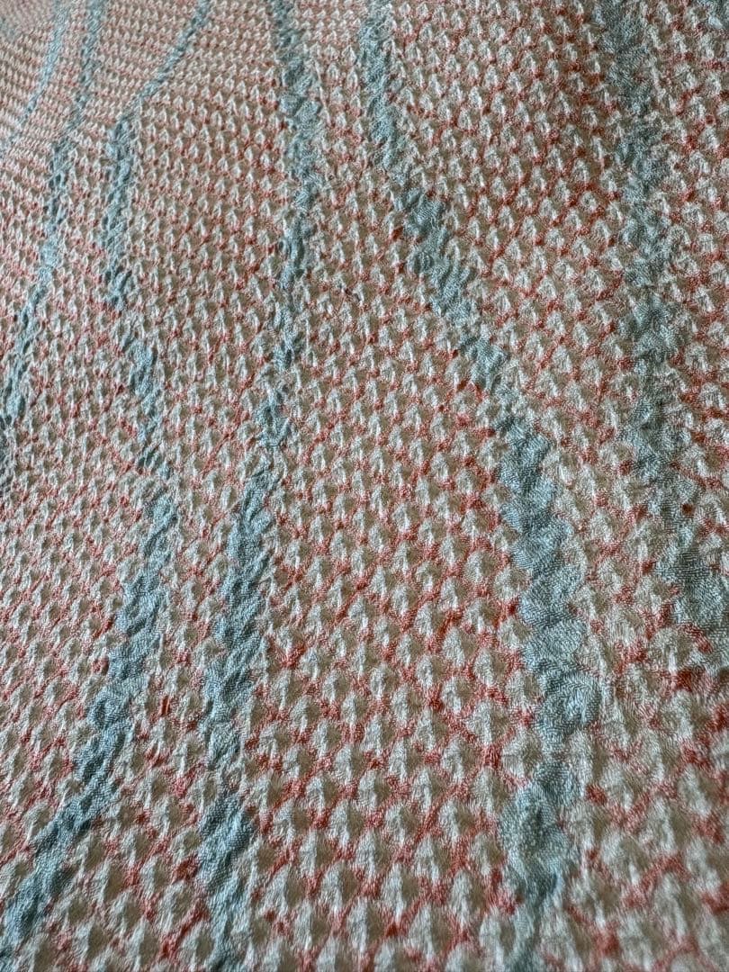 ❤️大人可愛い総絞り正絹小紋　ベビーピンク　もう出会えない逸品　新品畳紙付き