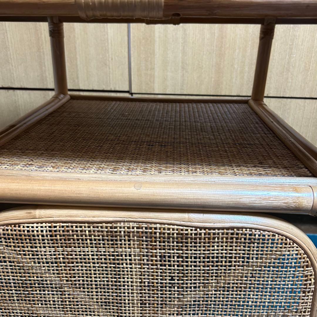 ラタン　籐　テーブル