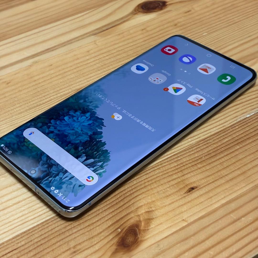 超美品　SIMフリー　Samsung Galaxy S20 ＋　16000