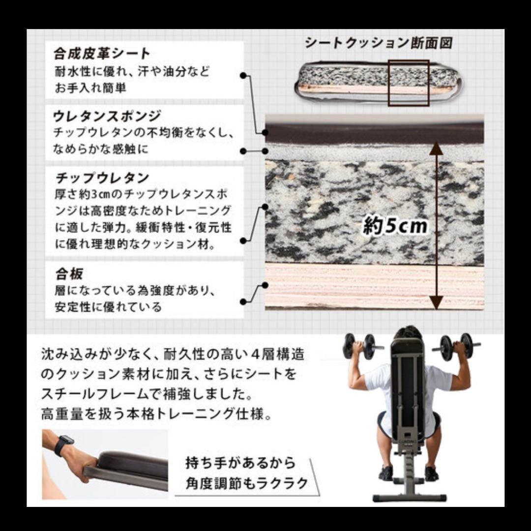 リーディングエッジ マルチポジションベンチ ハイグレード版