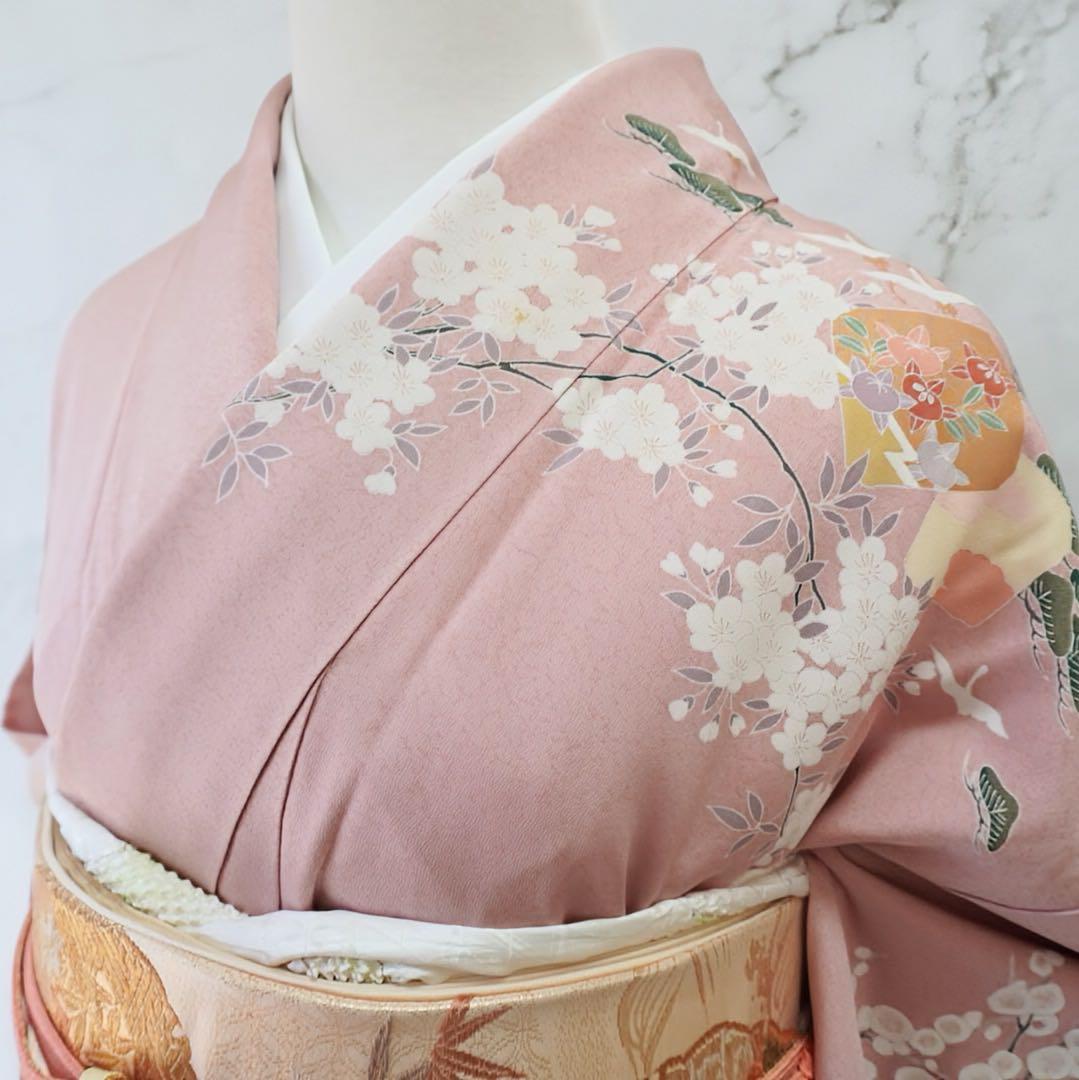 訪問着 フルセットa499A 卒業式　入学式　お宮参り　七五三　結婚式