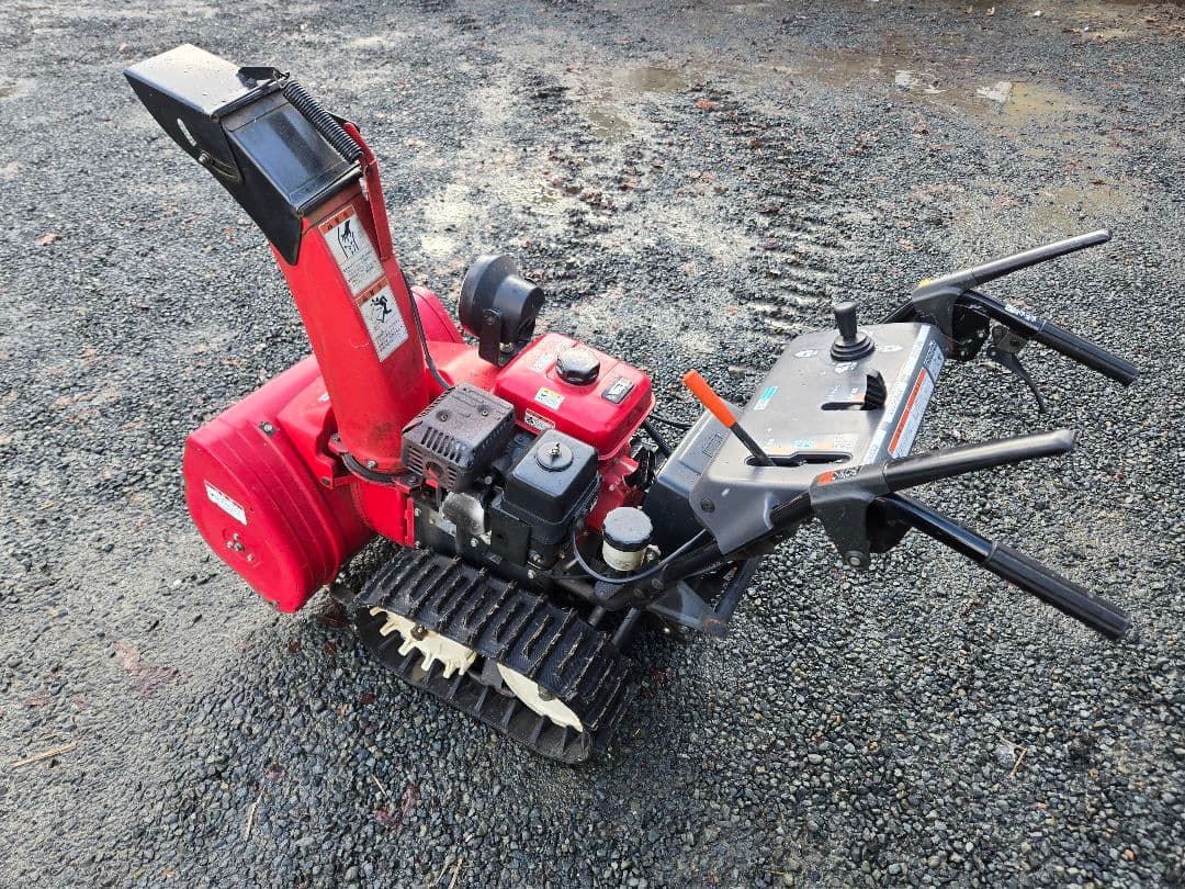 秋田県北部～ホンダ除雪機HS760 ガスダンパー&バッテリー新品電動2段シュート