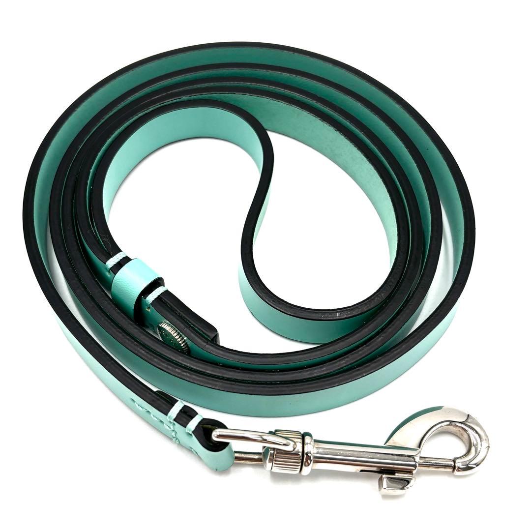 未使用保管品 ティファニー レザー リード ペットリーシュ ドッグ 犬