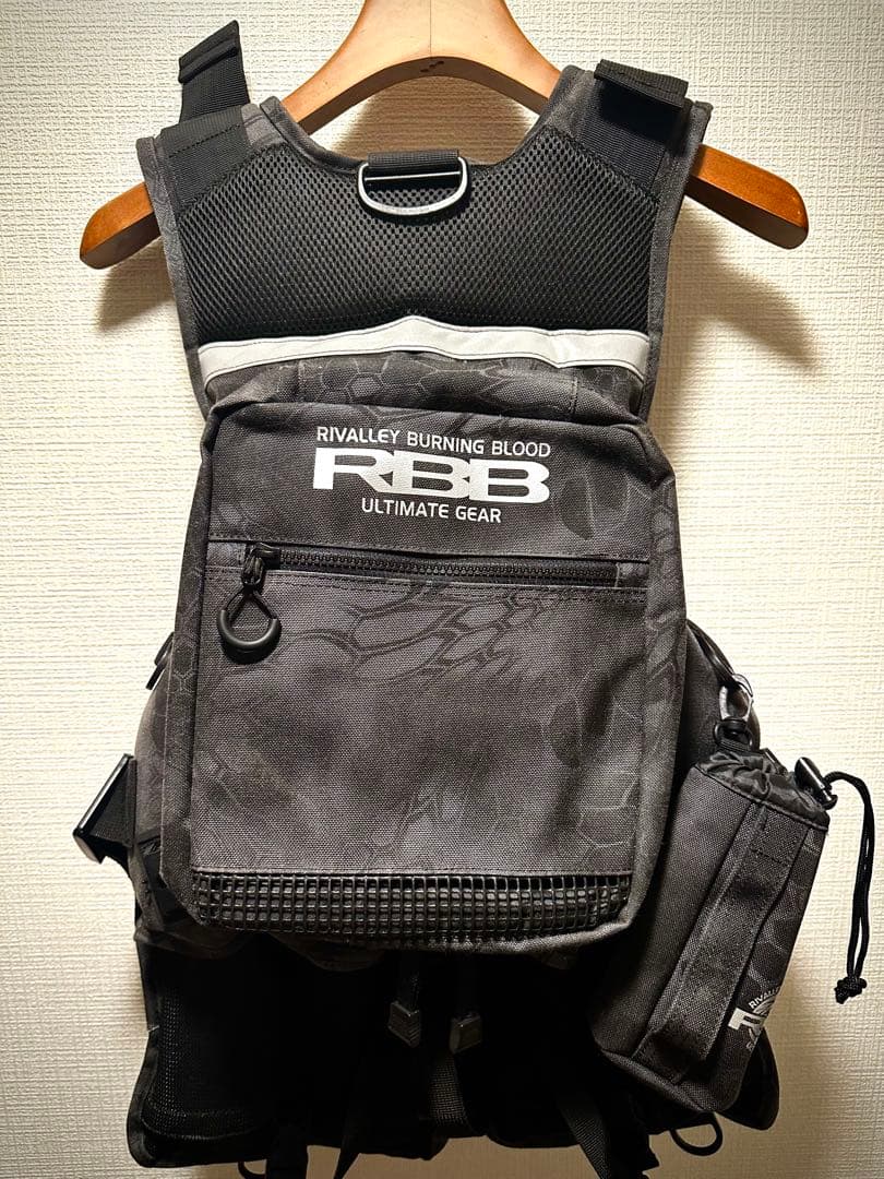 RIVALLY RBBフィッシングベスト2●新品未使用●リバレイ