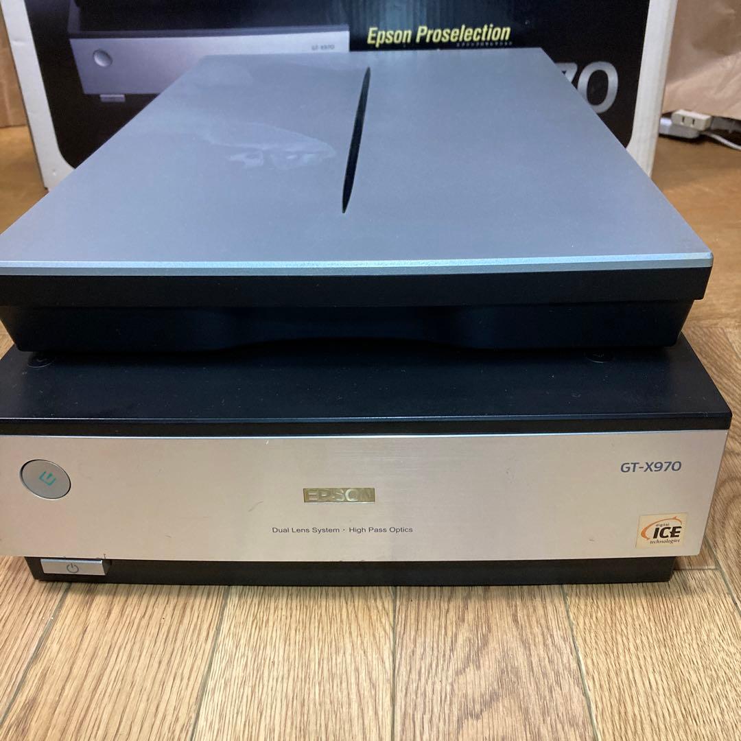 エプソン GT-X970 高性能フィルムスキャナー フィルムホルダー付 動作快調